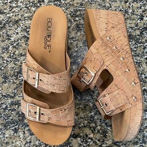 CORKYS WOMENS SANDALS TWINKIE IN CORK SIZE 10
